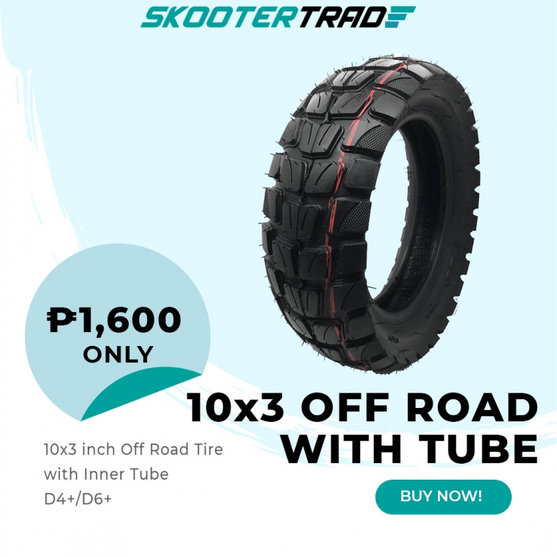 10 inch off road tire with inner tube